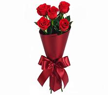 Букет 5 Красных роз Эдлесс Лав в Непецино