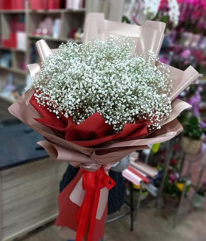 Букет цветов из: Гипсофила в Непецино