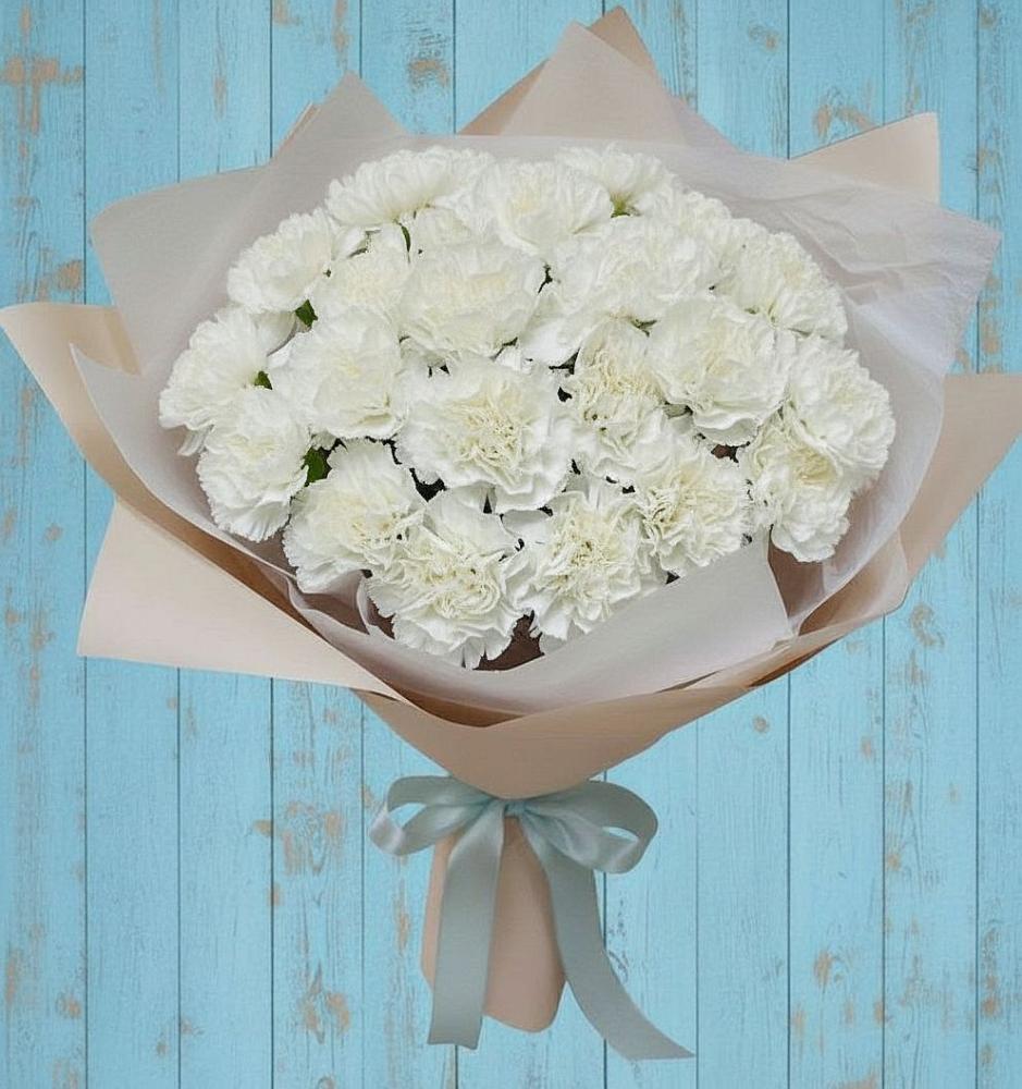 Букет цветов из: Гвоздики в Непецино