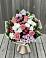 Букет цветов из: Альстромерии, Гвоздики, Розы и Хризантемы в Непецино
