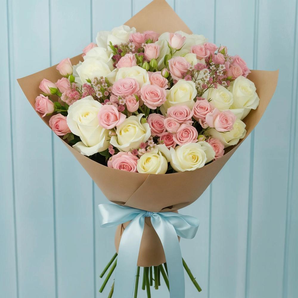 Букет цветов из: Розы в Непецино