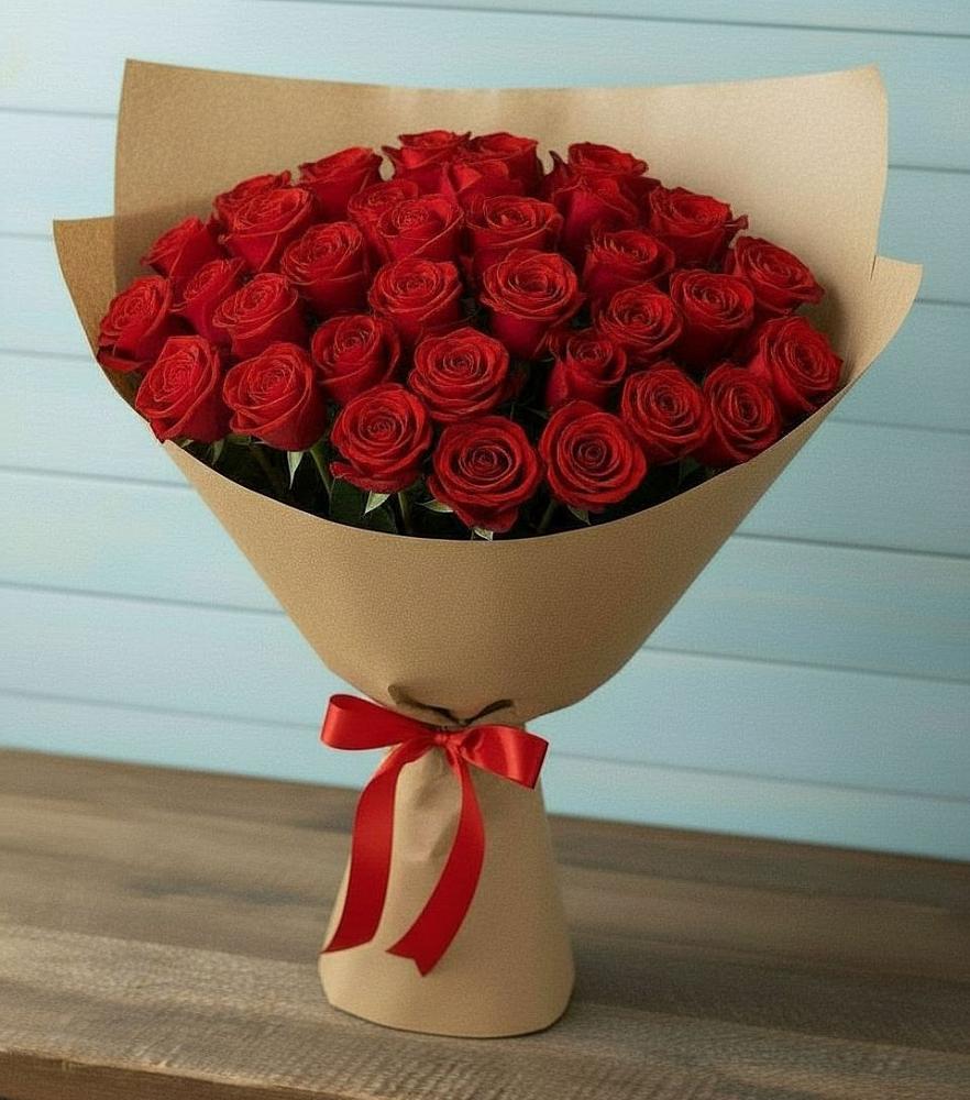 Букет Красные розы Милано в Непецино