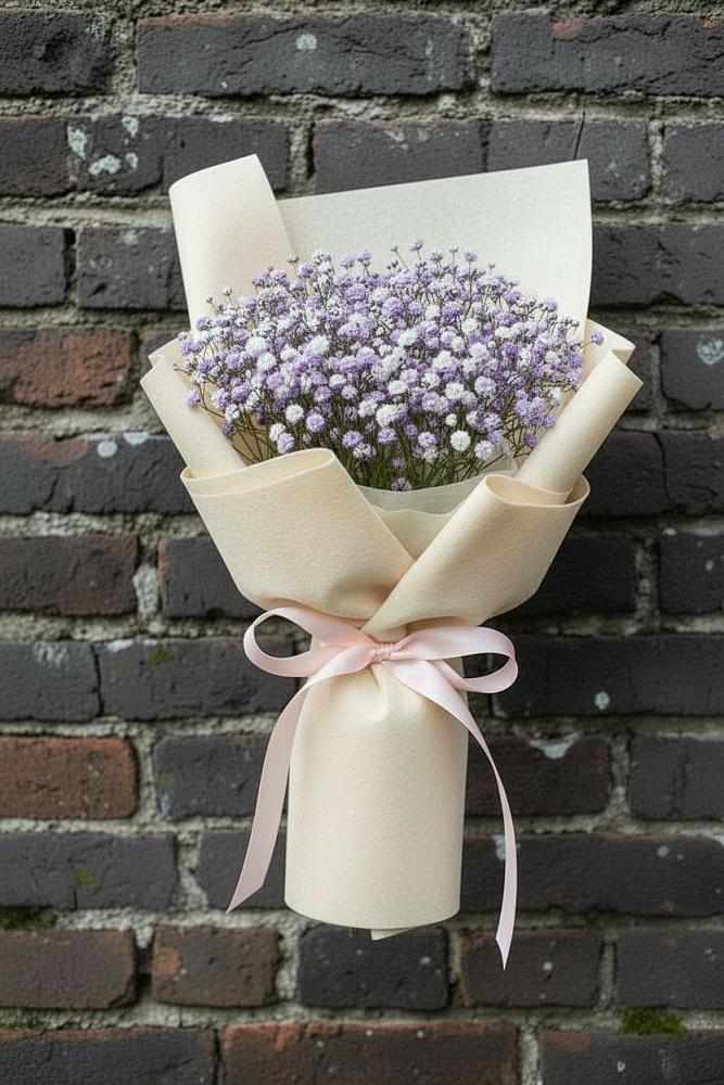 Букет цветов из: Гипсофила в Непецино