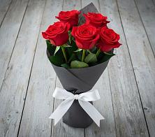 Букет 5 Красных роз Эдлесс Лав #REPLACE_PRED# Непецино