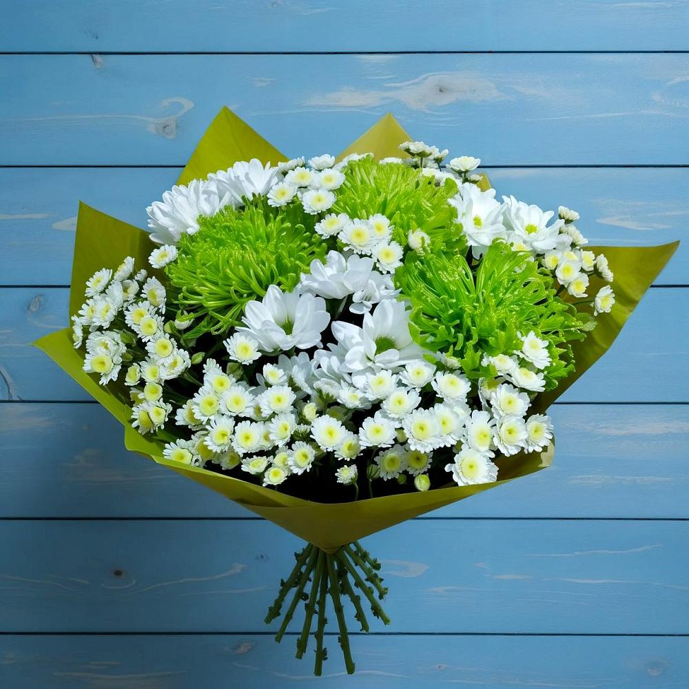 Букет цветов из: Хризантемы в Непецино