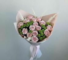 Букет цветов из:  Розы и Хризантемы в Непецино