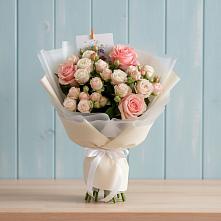 Букет цветов из:  Розы #REPLACE_PRED# Непецино