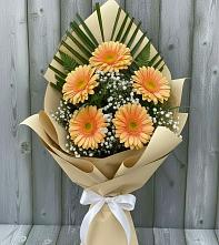 Букет цветов из:  Герберы в Непецино